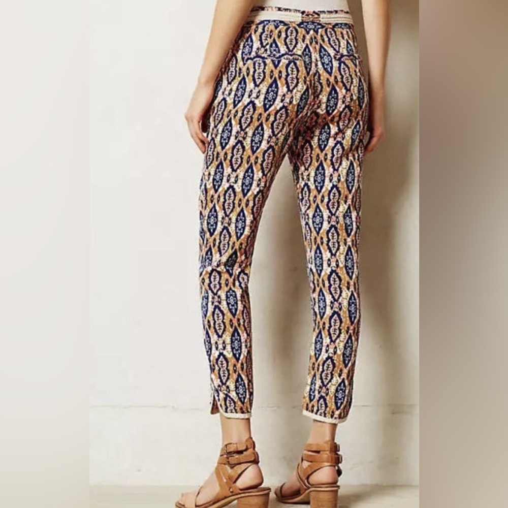 Anthropologie Pilcro & The Letterpress Ikat Jogger Pants - Picture 3 of 6